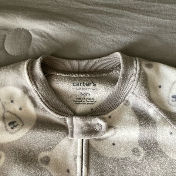 Baby Carter’s Sleep Sack Size 3/6 Months - Picture 3 of 6